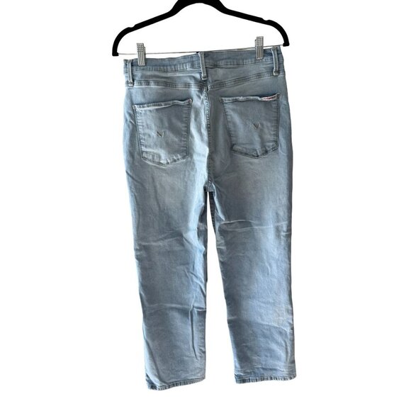 Hudson‎ Womens NOA High Rise, Straight Cropped, Light Blue Jeans Size 30 - Picture 3 of 11